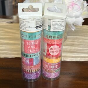 Recollections Washi Tapes 18 in total NWT